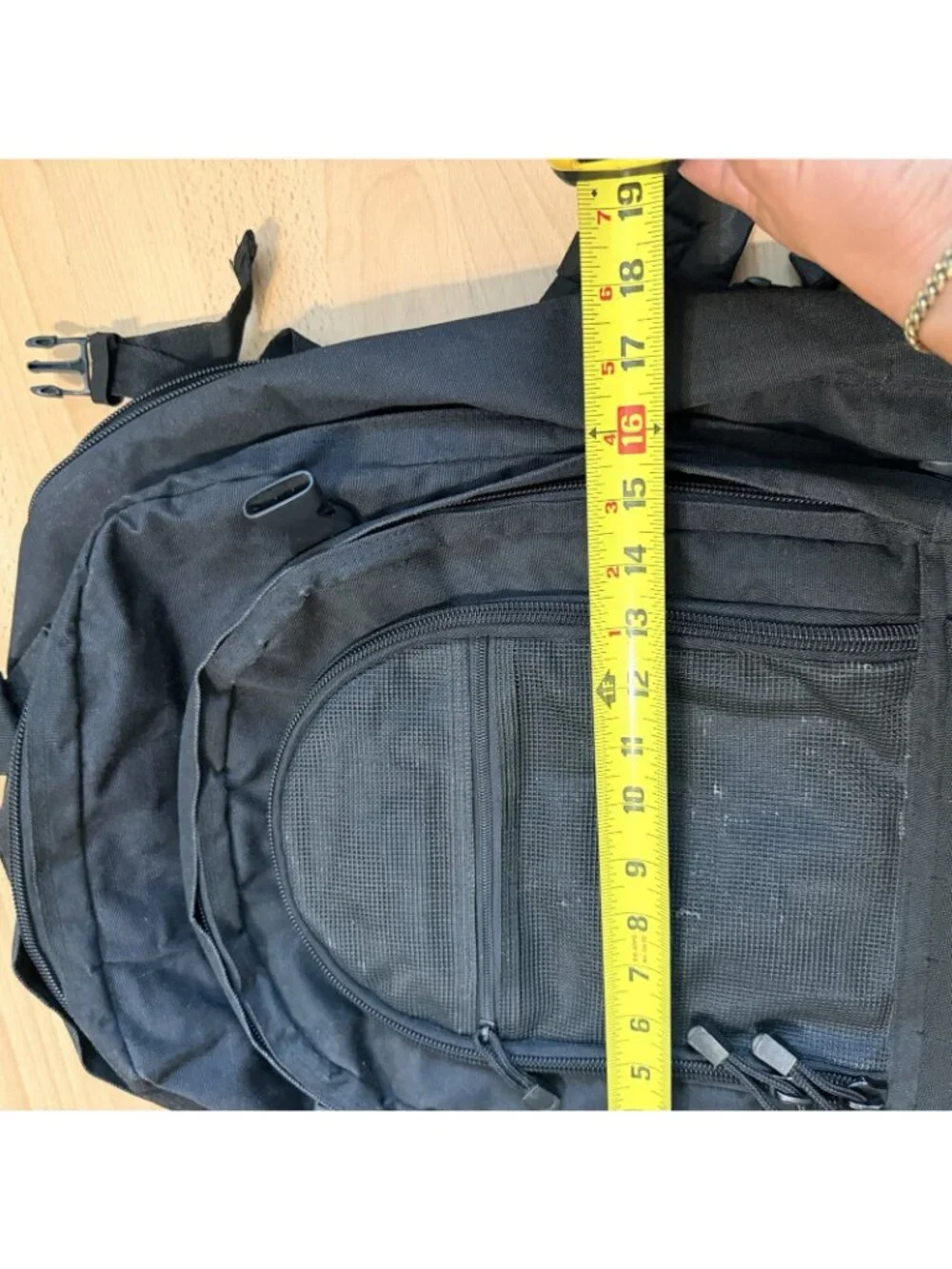Piper Gear Large Bugout Bag Expanding Backpack  Black